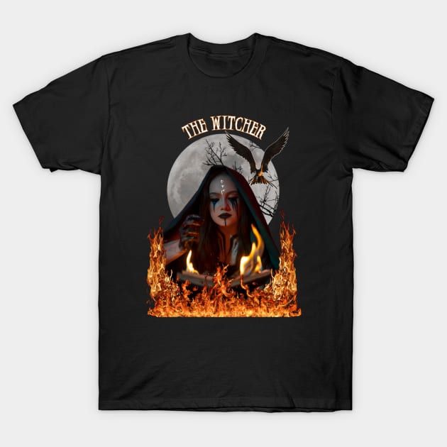 the witch T-Shirt by witcher store